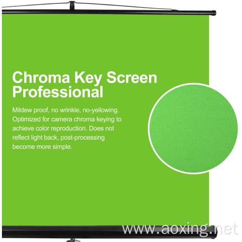 Chroma key green screen background stand green screen